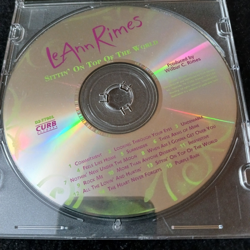 LeAnn Rimes CD - Sittin' On Top of the World